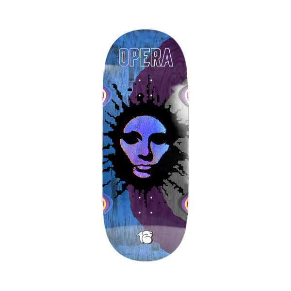 Opera Fatties RBG Mask 12" Skateboard Deck - Blue/Purple