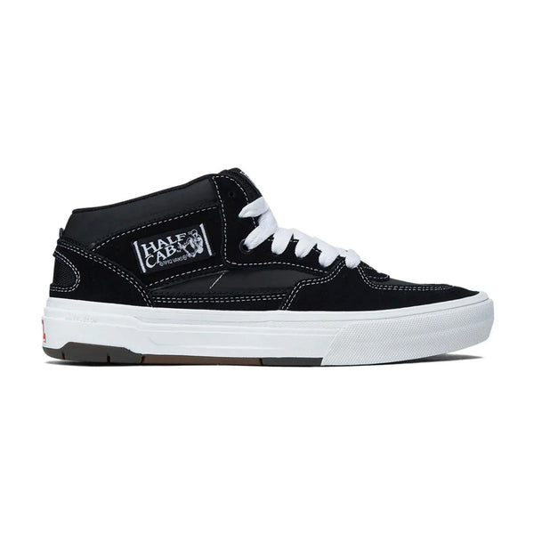 Vans Skate Half Cab Wafflecup Skate Shoe - Black/White
