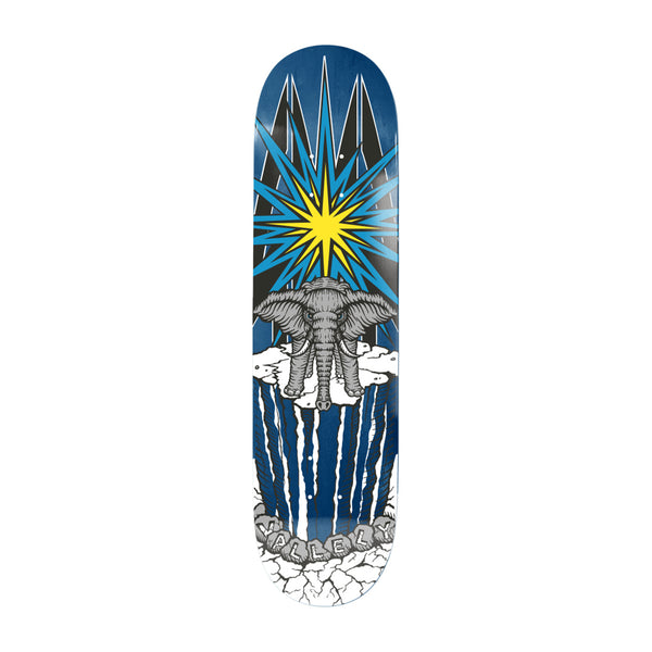 World Industries Vallely Elephant 8.25" Reissue Skateboard Deck - Blue