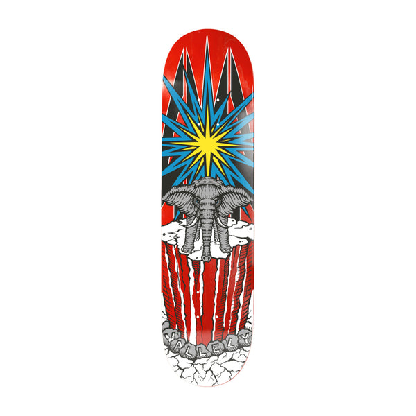 World Industries Vallely Elephant 8.5" Reissue Skateboard Deck - Red