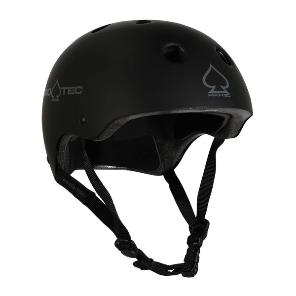 Pro-Tec Classic Certified Skate Helmet - Matte Black